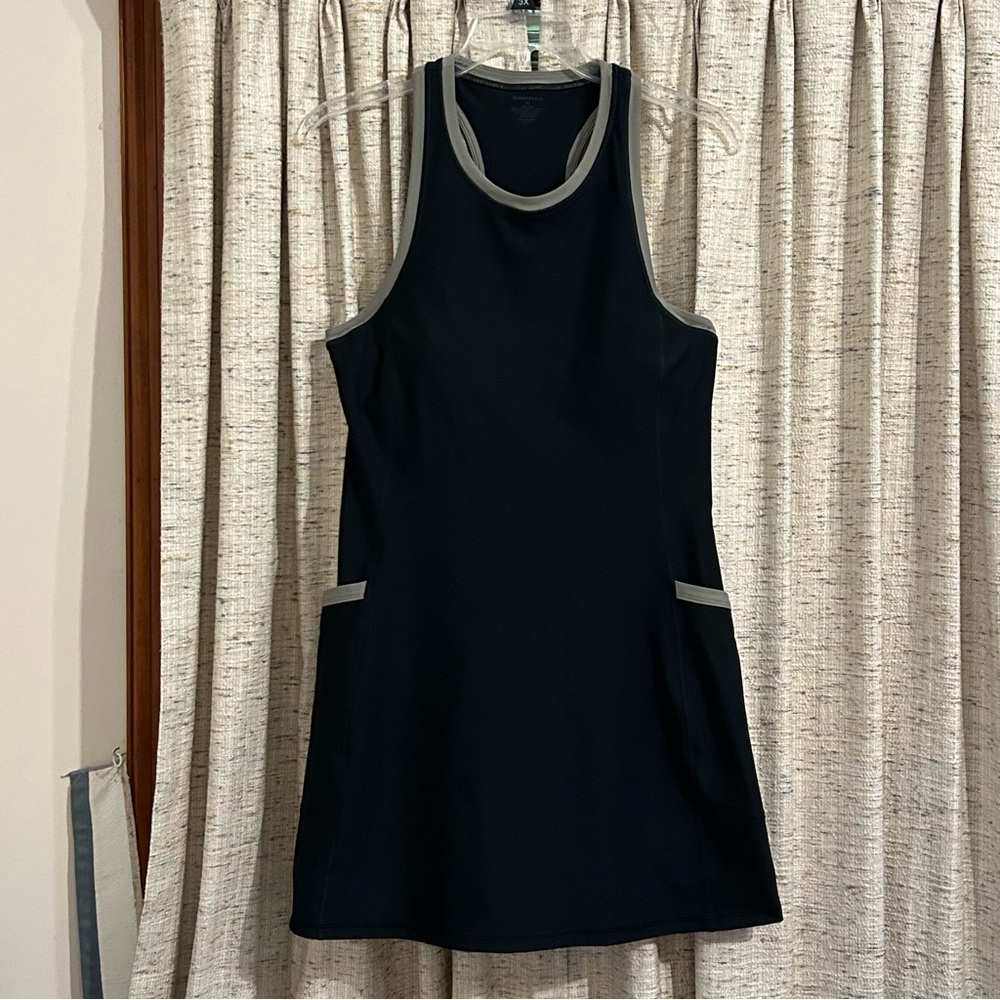 Summersalt The Do-It-All Tennis Dress in Sea Urchin & Agave